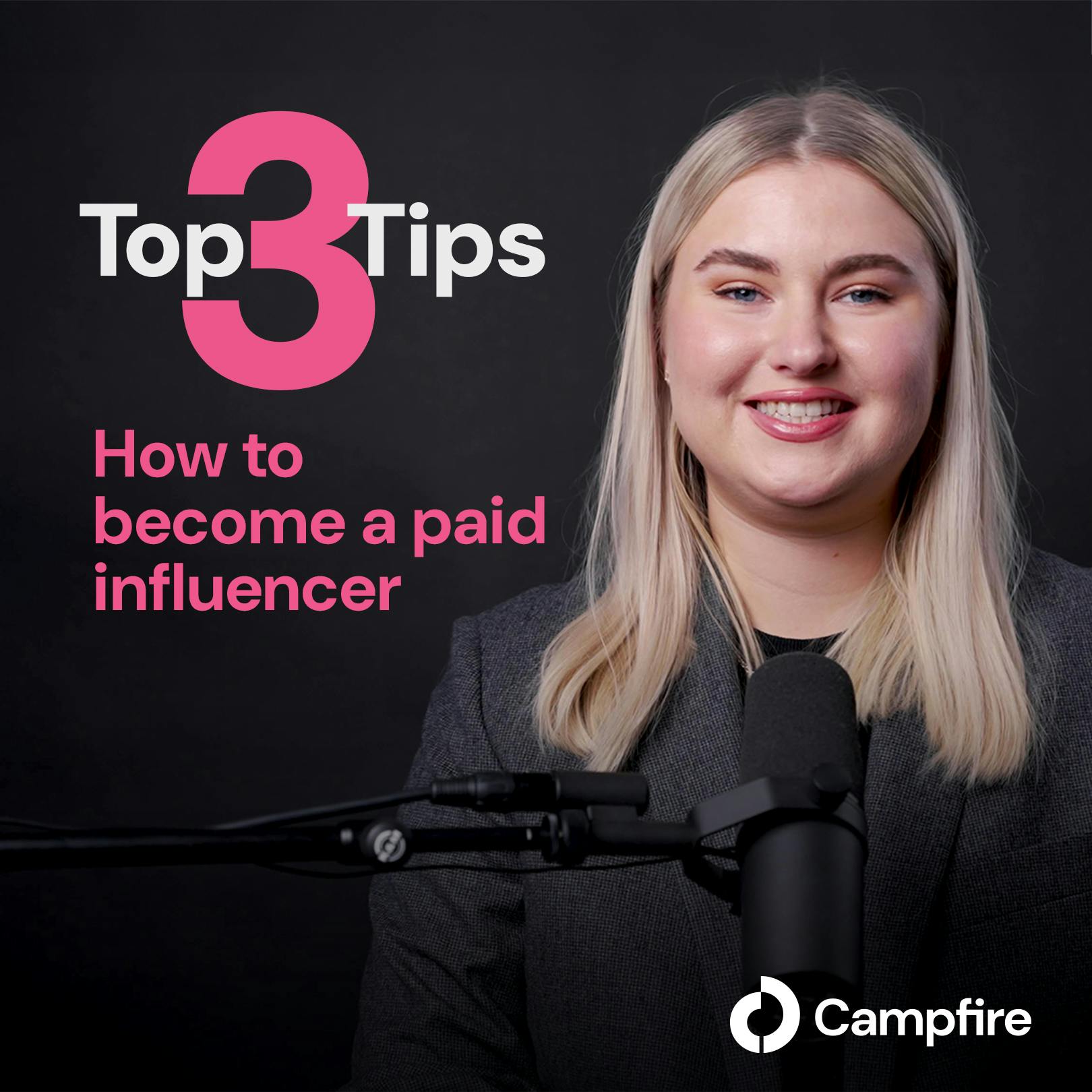 Top 3 Tips On How To Become a Paid Influencer